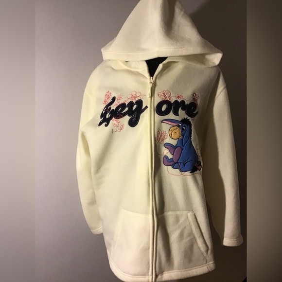 Disney Tops - Walt Disney Eeyore Zip Front Sweat Shirt